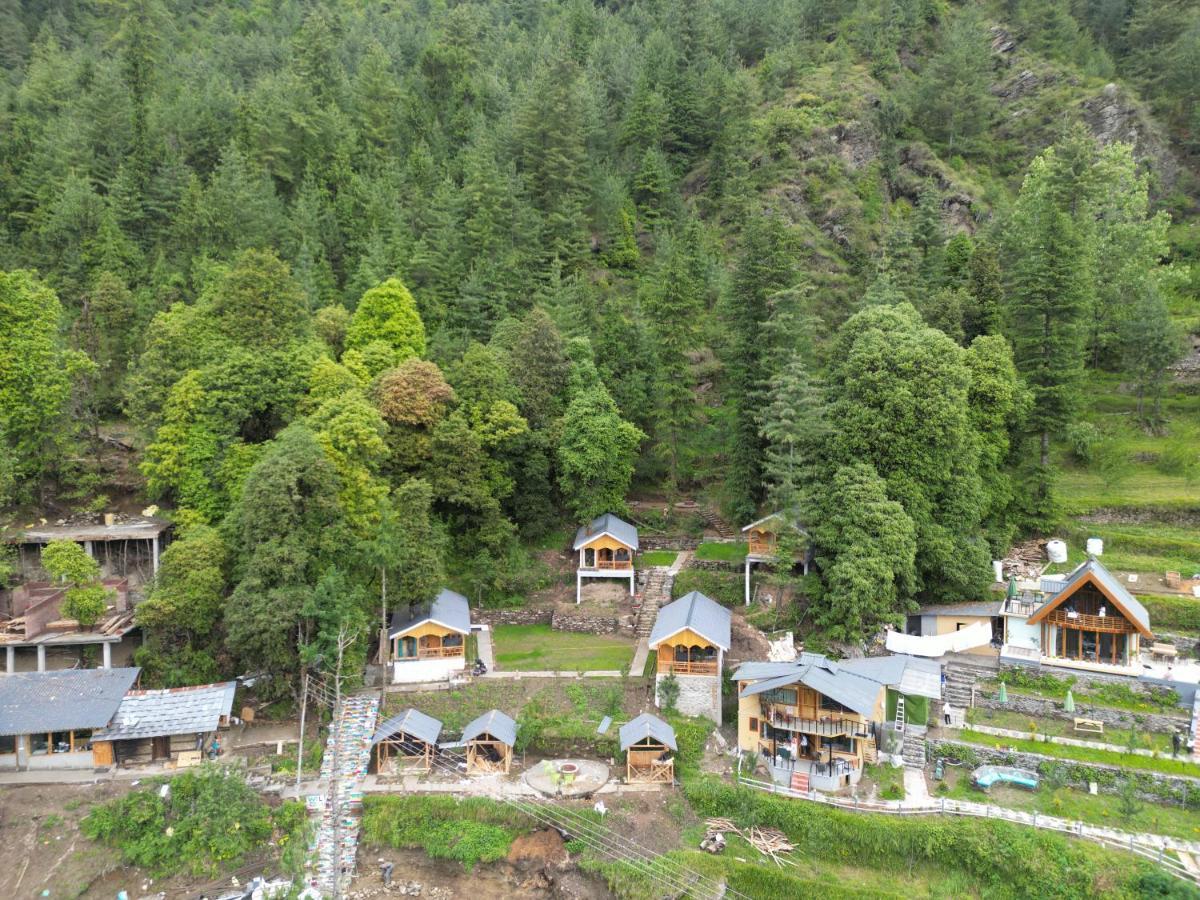 Tree House Latos Tandi Hotel Jibhi Exterior foto