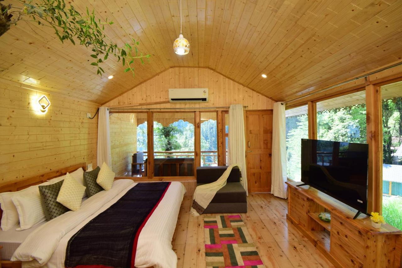 Tree House Latos Tandi Hotel Jibhi Exterior foto